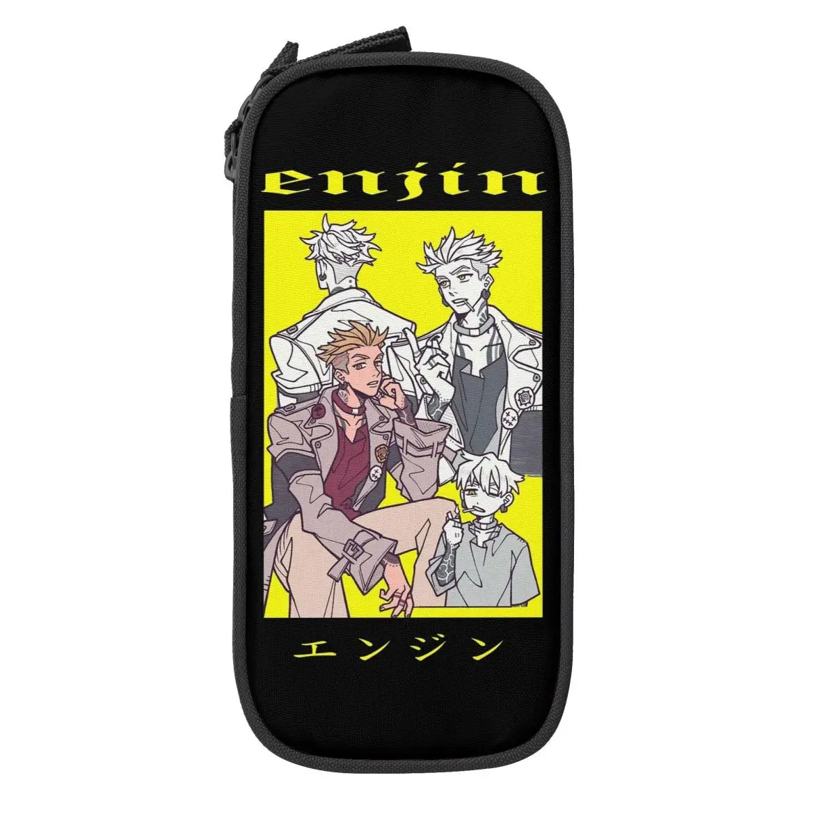 Gachiakuta Enjin Manga Black Pencil Case