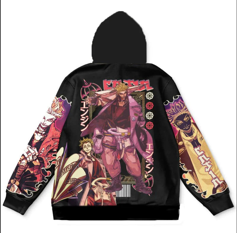 Enjin Gachiakuta Graffiti Black Hoodie – Limited Edition