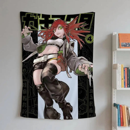 Riyo Reaper Gachiakuta Anime Wall Tapestry