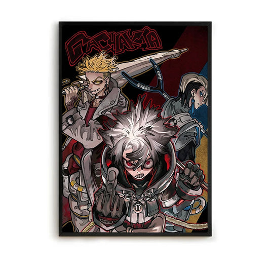 Gachiakuta Rebel Trio Poster