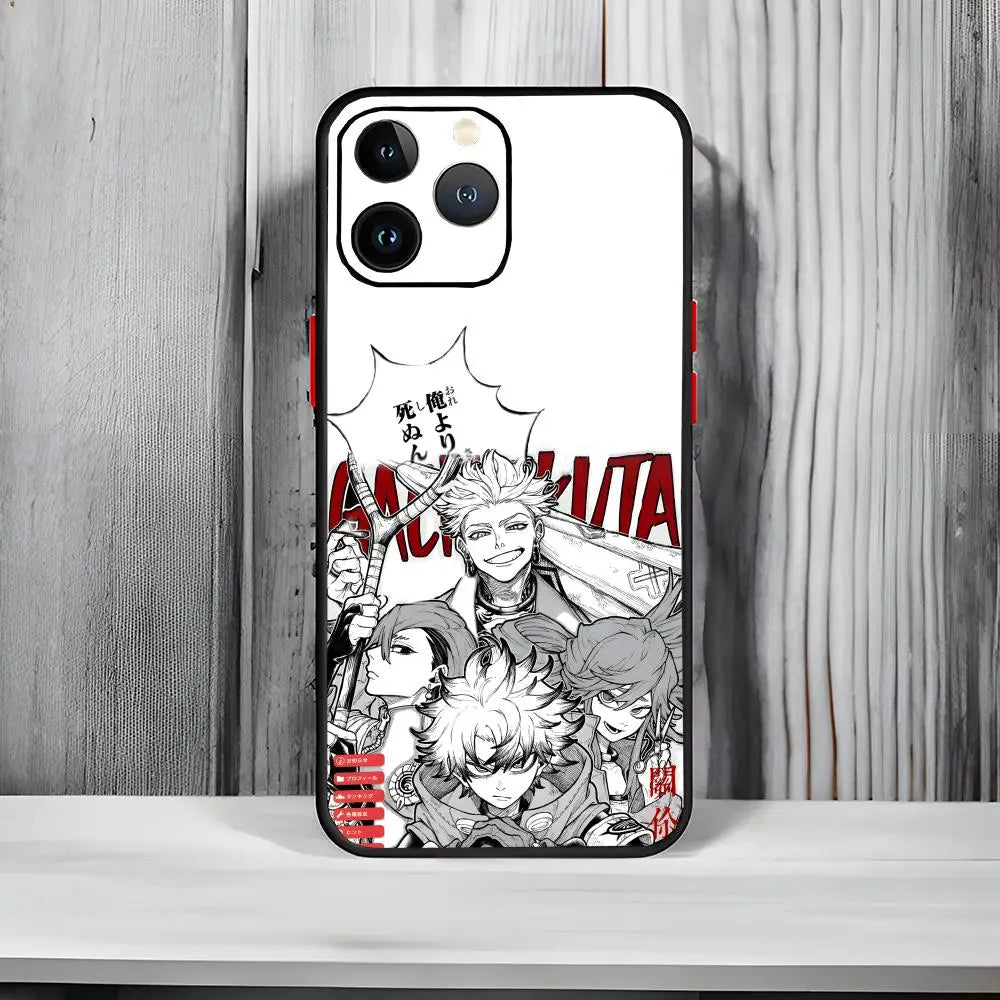 Gachiakuta Rudo & Cleaners Manga Collage iPhone Case