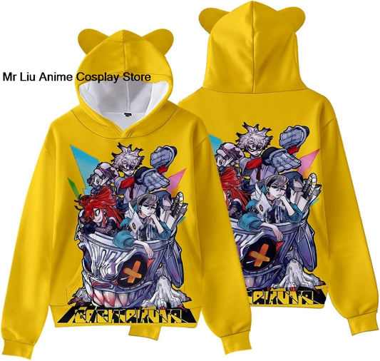 Gachiakuta Team Cleaners Hoodie – Bear Ear (Yellow)