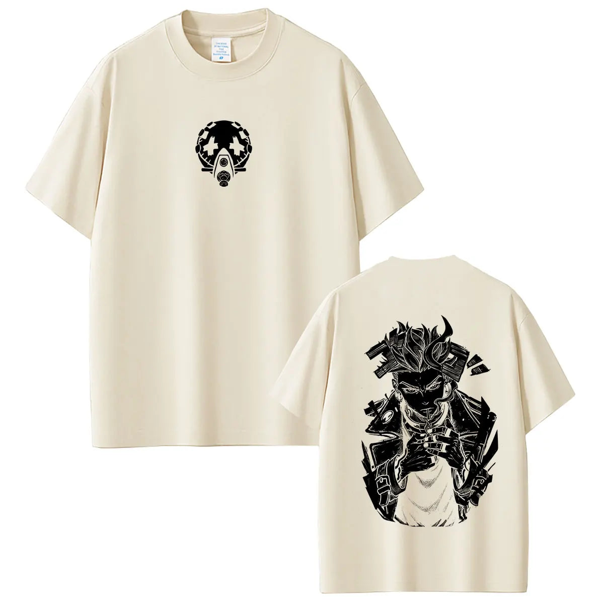 Gachiakuta Enjin Team Akuta Beige T-Shirt
