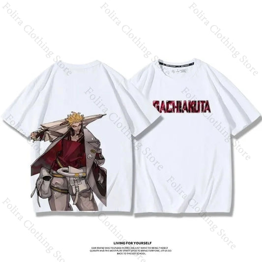 Enjin Gachiakuta White Oversized T-Shirt