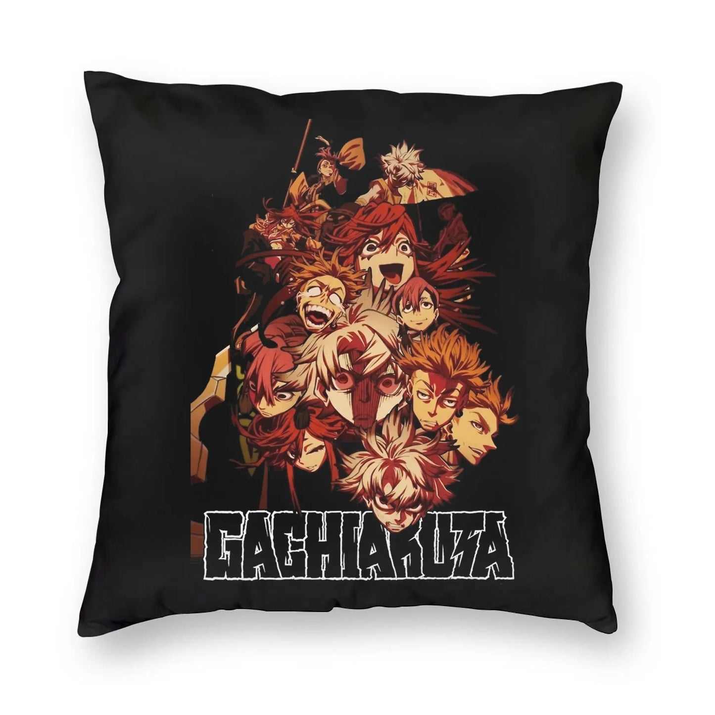 Gachiakuta Team Akuta Black Cushion