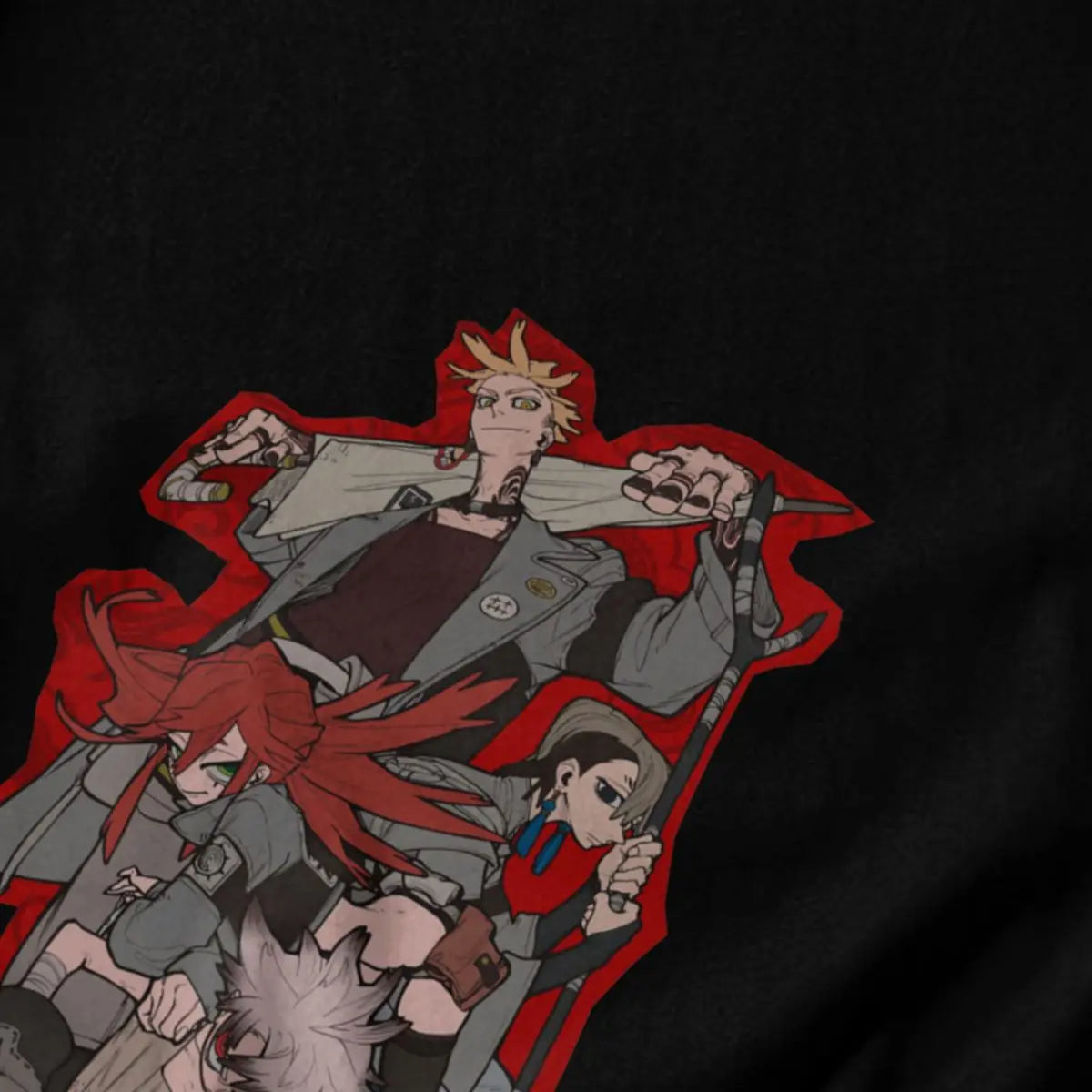 Gachiakuta Black T-Shirt – Rudo & The Cleaners Team