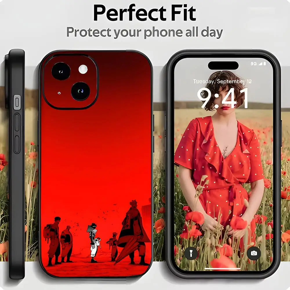 Gachiakuta Rudo & Cleaners Golden Hour Anime iPhone Case