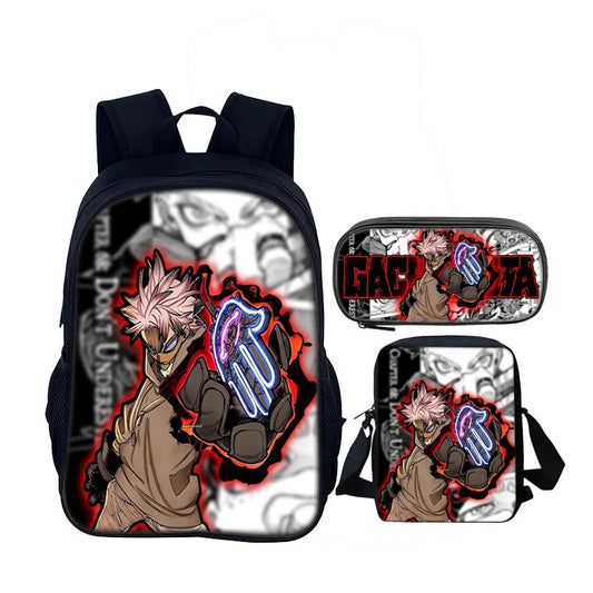 Gachiakuta Rudo Surebrec Neon Hand 3-Piece Backpack Set