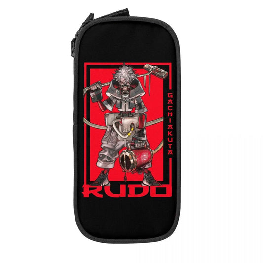 Gachiakuta Rudo Red Manga Black Pencil Case