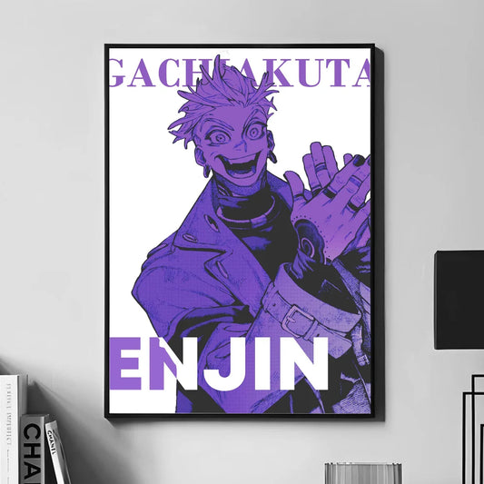 Enjin Gachiakuta Poster – Psycho Purple