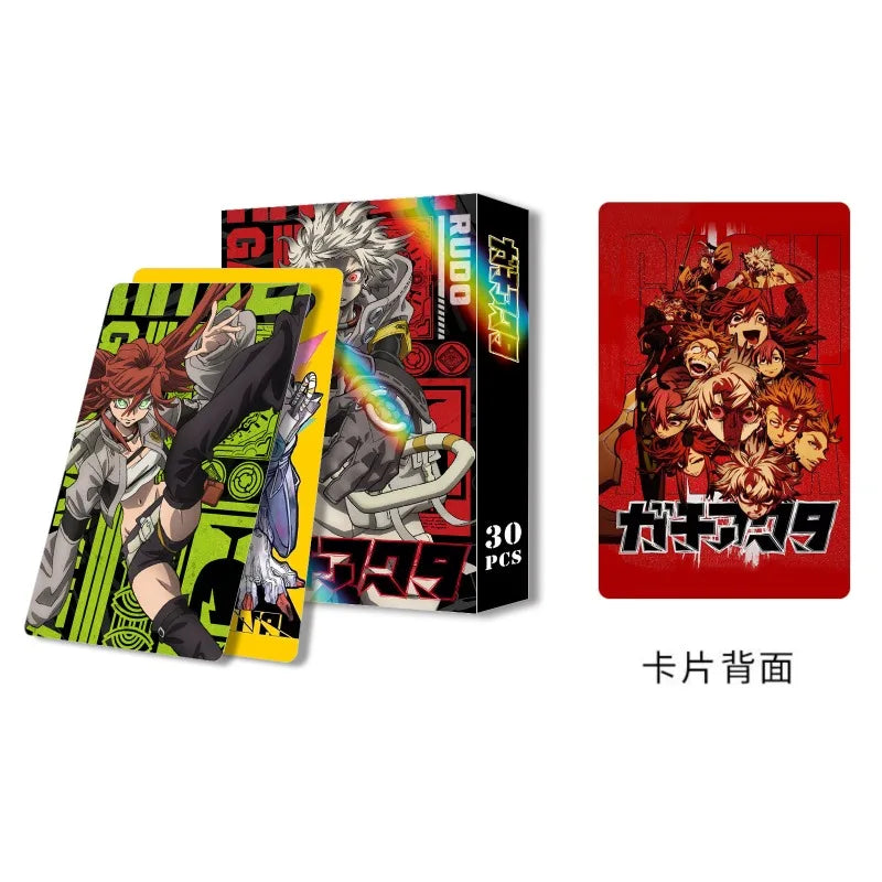 Gachiakuta 30 PCS Lomo Cards Set Rudo and Gachiakuta Characters