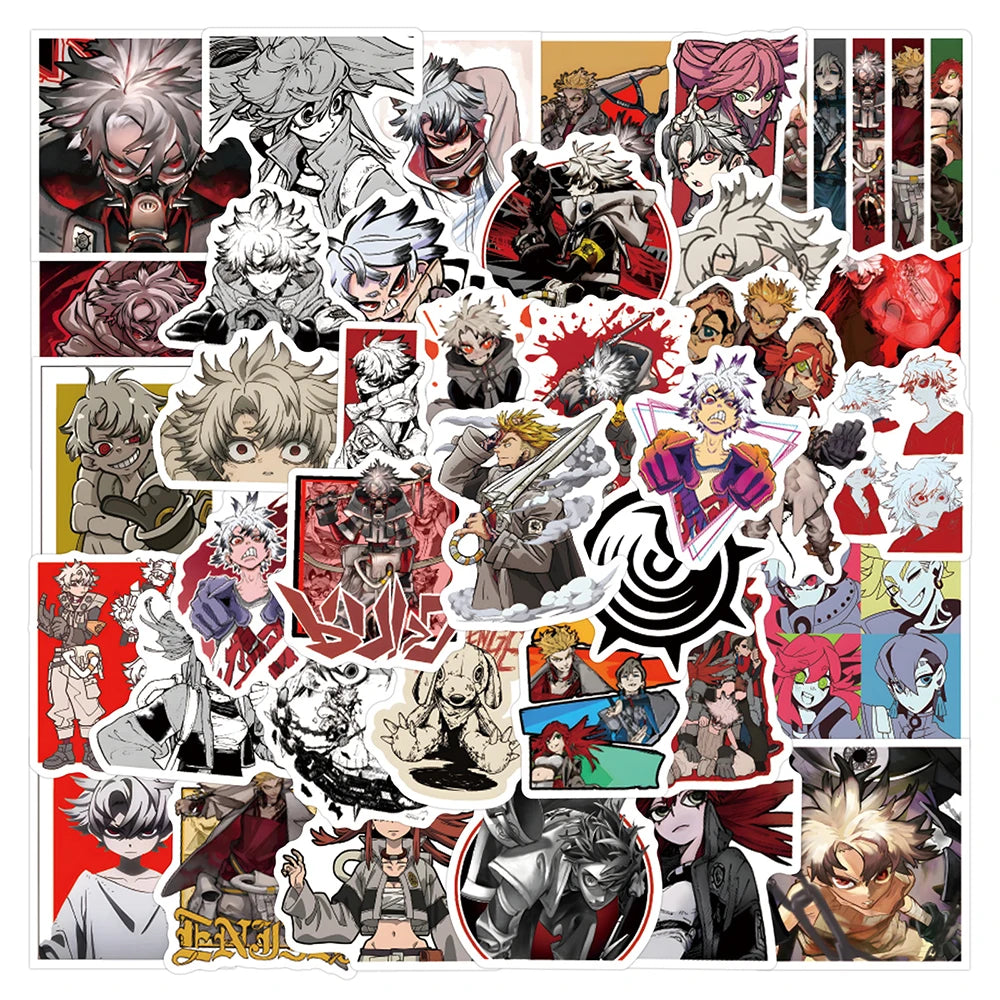 Gachiakuta Anime Stickers – 60 PCS Waterproof Vinyl Manga Pack