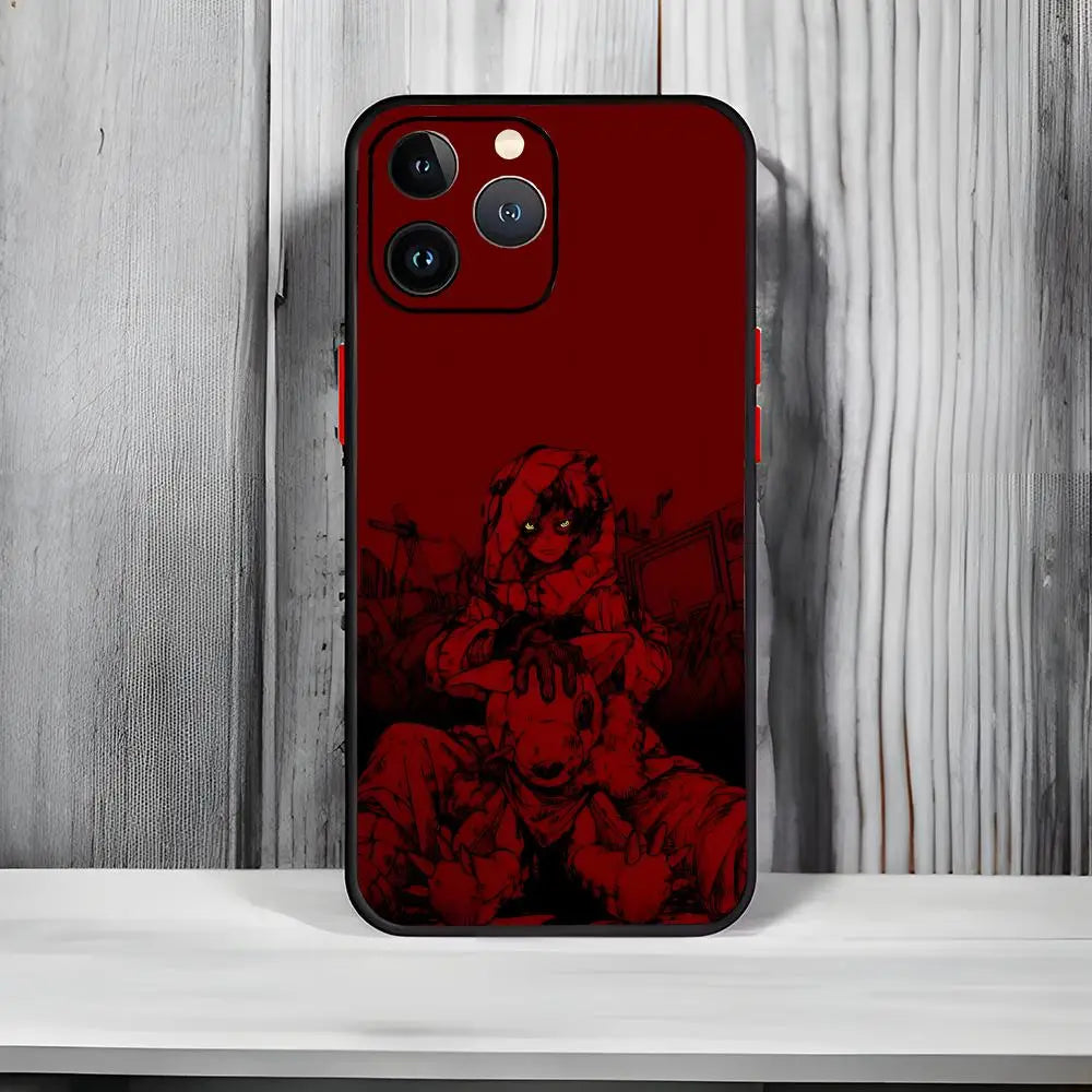 Gachiakuta Rudo Dark Crimson Manga iPhone Case