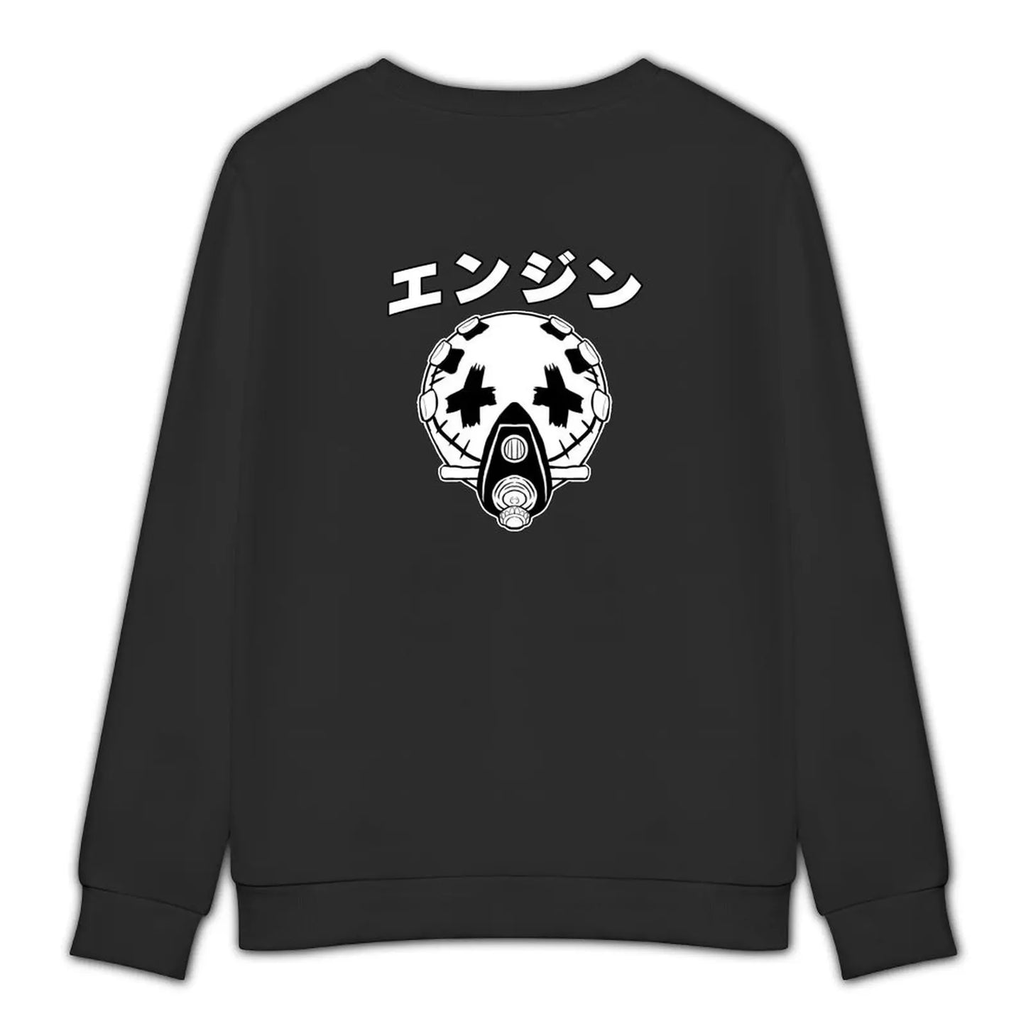Gachiakuta Enjin Mask Black Sweatshirt