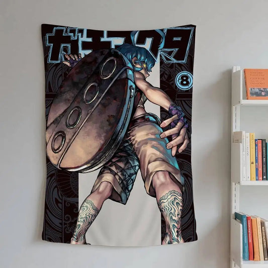 Cthoni Andor Gachiakuta Anime Wall Tapestry