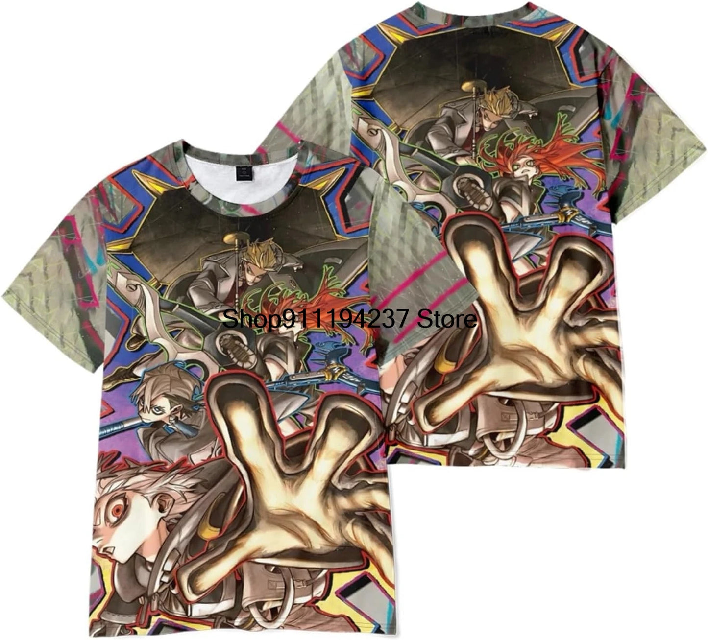 Gachiakuta All-Over Print T-Shirt – Rudo & Squad