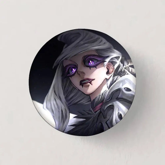 Gachiakuta Trop Lily Button Pin