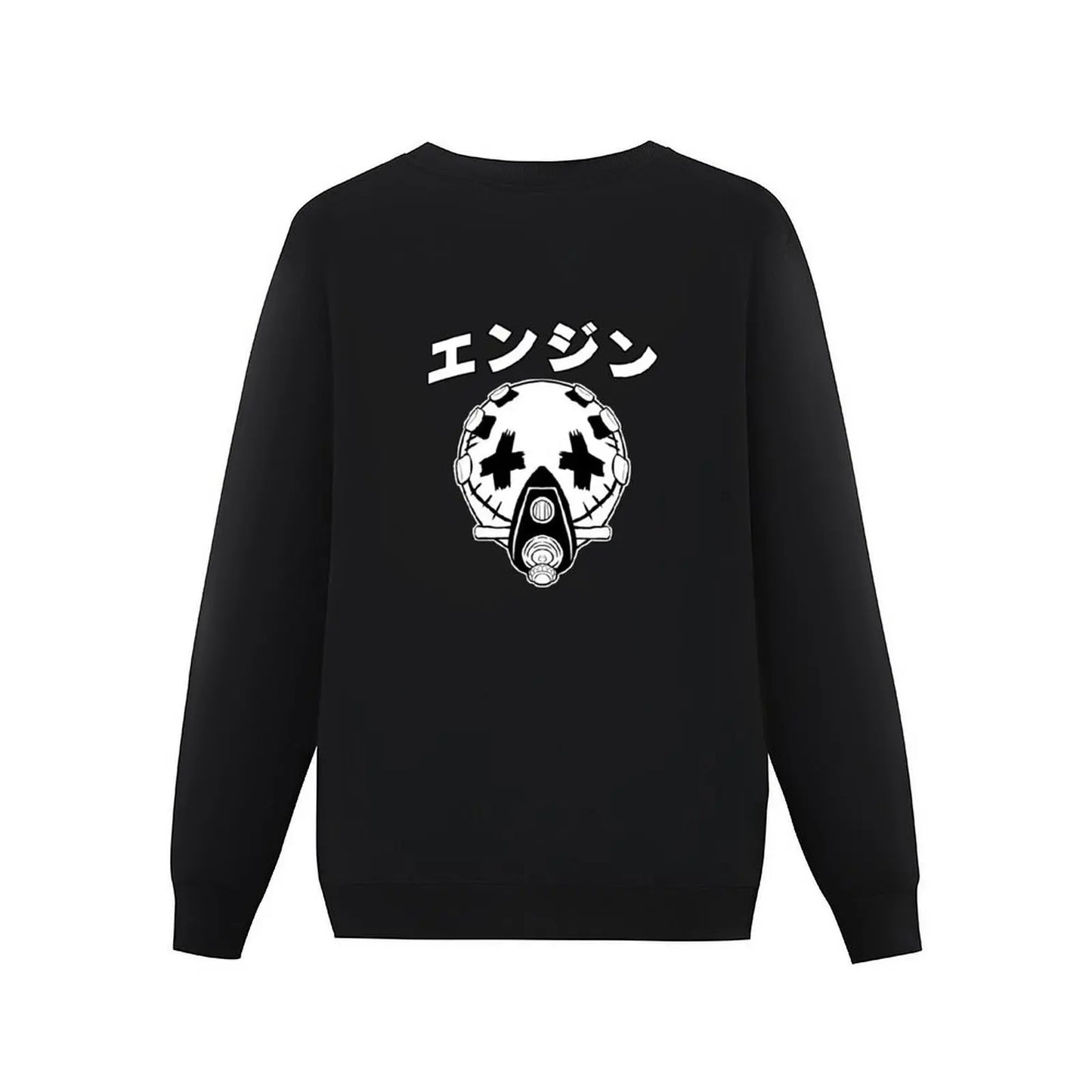Gachiakuta Enjin Mask Black Sweatshirt