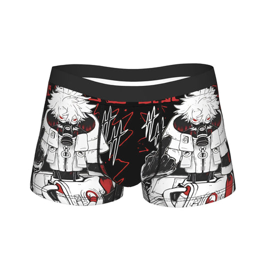 Gachiakuta Rudo Mask Black Boxer Briefs