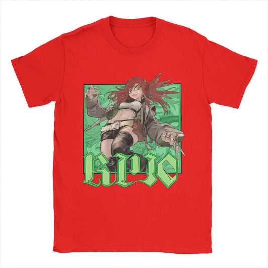 Anime Gachiakuta Riyo Reaper Red T-Shirt