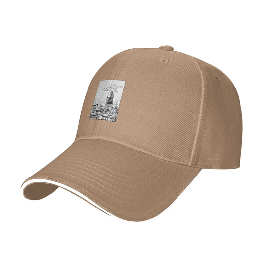 Gachiakuta Enjin Manga Panel Beige Baseball Cap