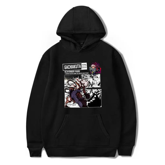 Gachiakuta Hoodie – Scavenger Rudo Black