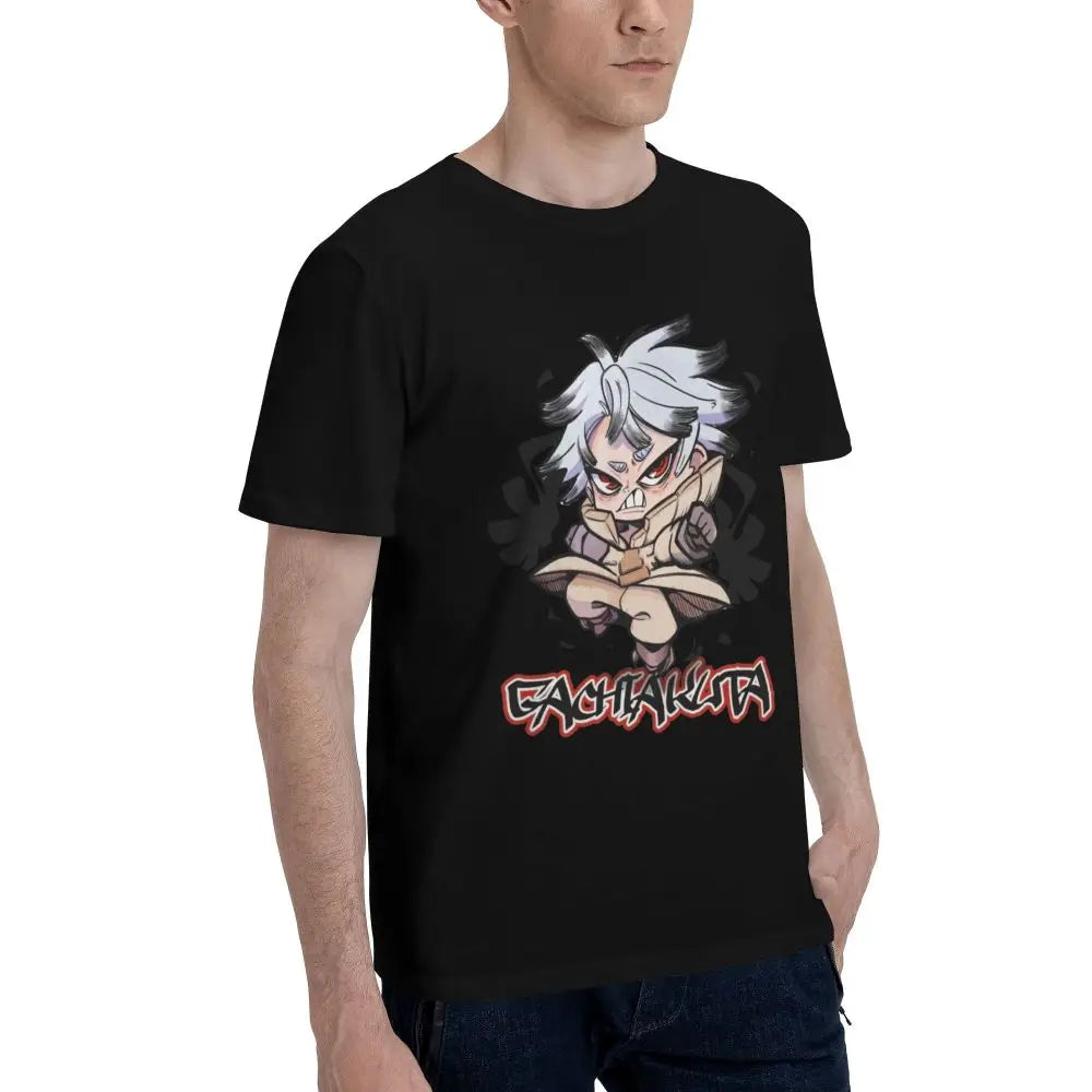 Gachiakuta Rudo Surebrec T-Shirt – Black Chibi