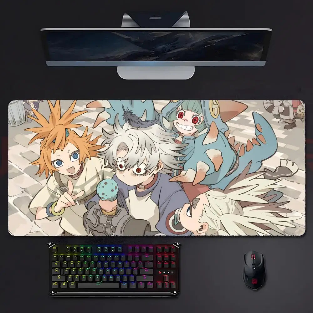 Gachiakuta Rudo and Friends Selfie XXL Mouse Pad