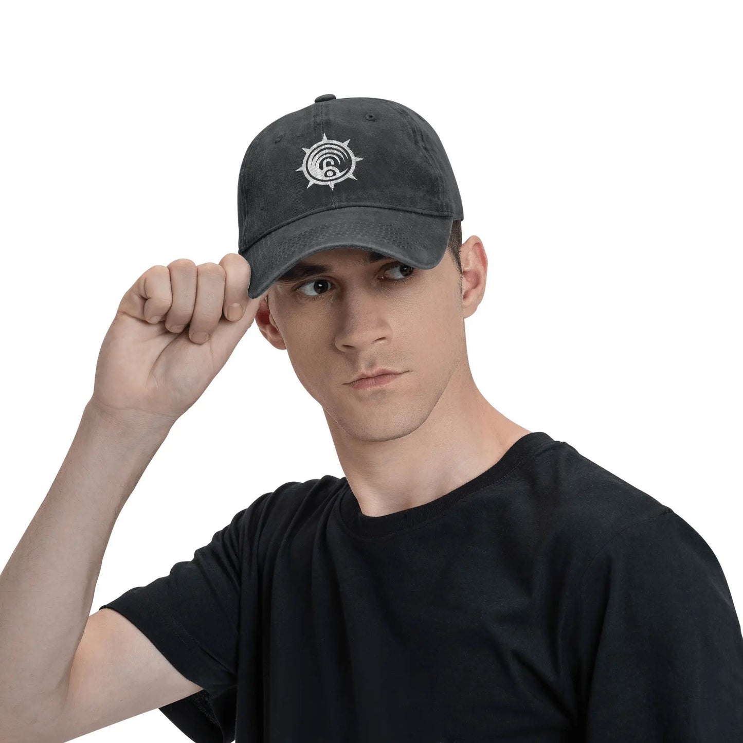 Gachiakuta Black Cleaners Logo Cap