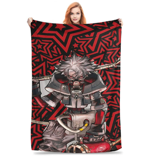 Gachiakuta Tactical Rudo Fleece Blanket