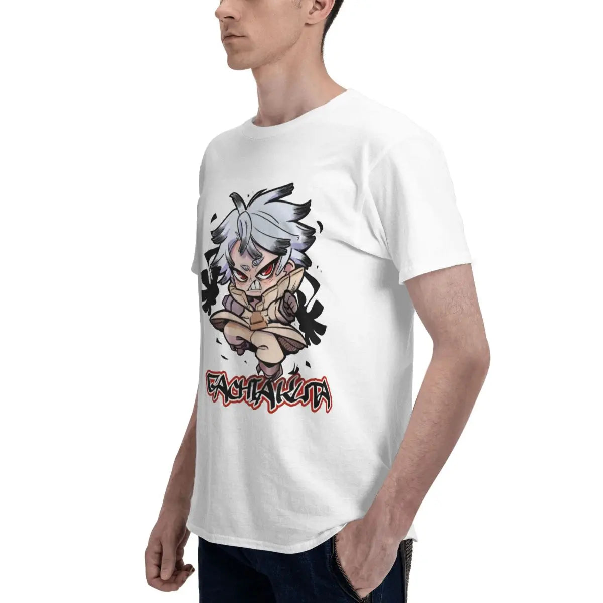 Gachiakuta Rudo Surebrec T-Shirt – White Chibi