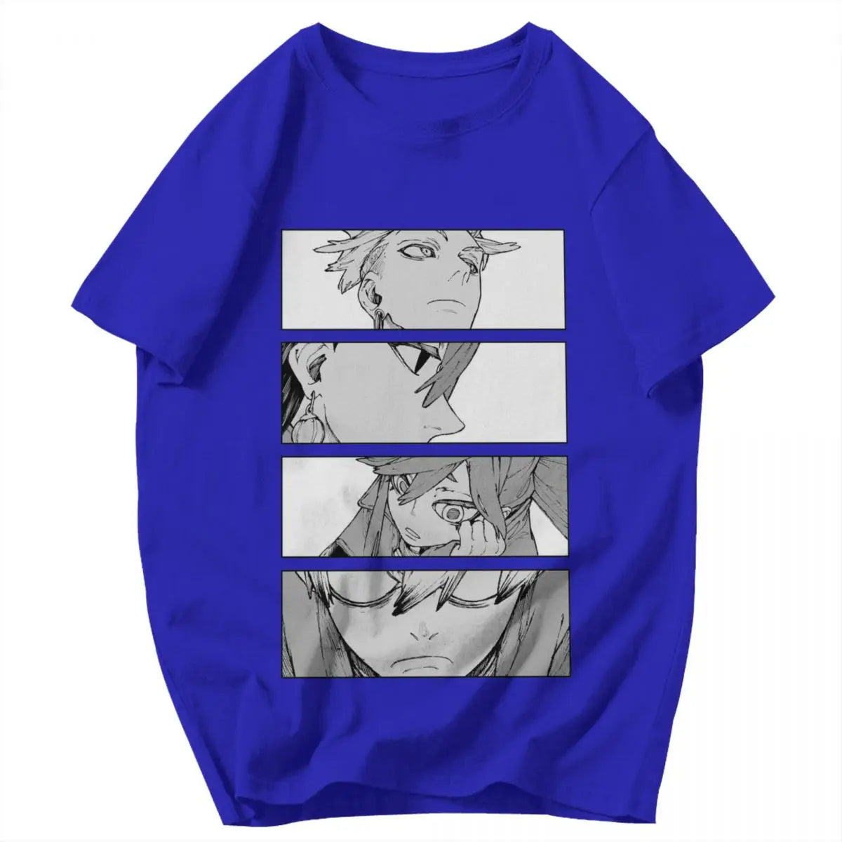 Gachiakuta Manga Panel Blue T-Shirt