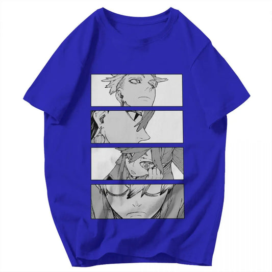 Gachiakuta Manga Panel Blue T-Shirt