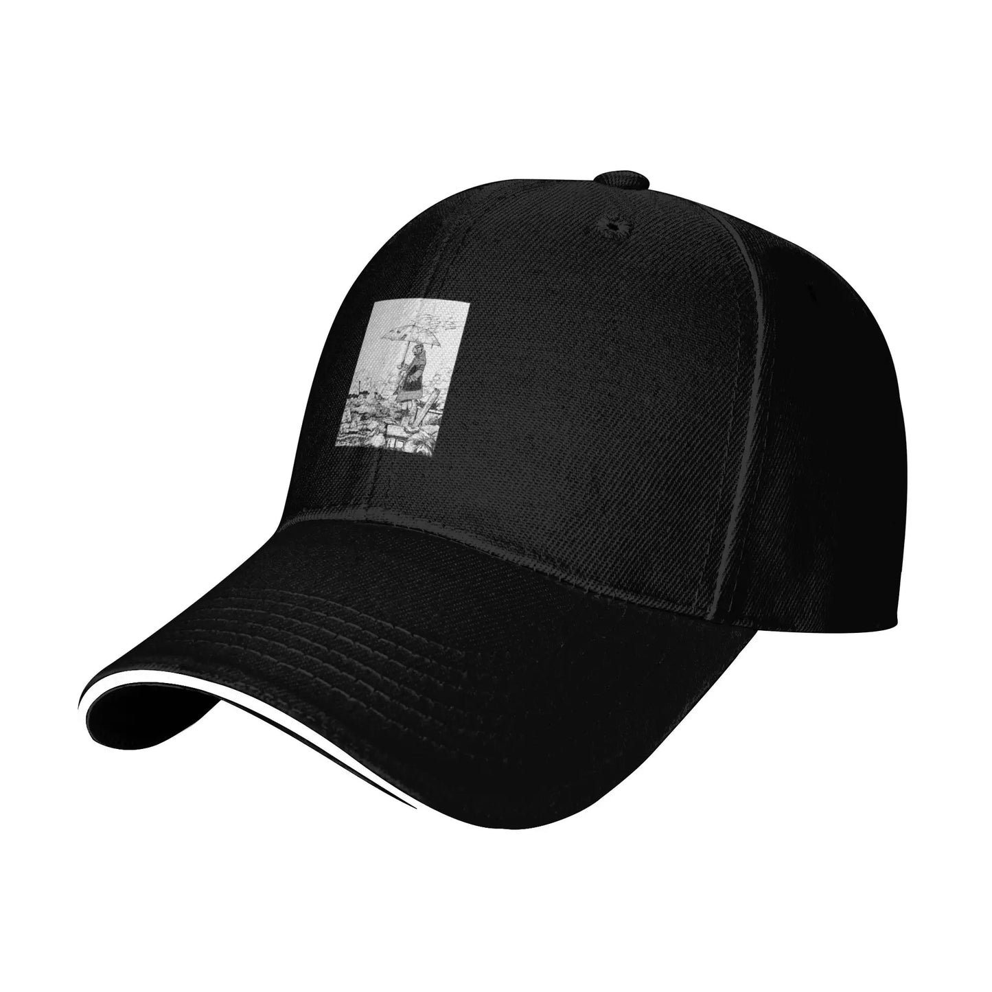 Gachiakuta Enjin Manga Panel Black Baseball Cap