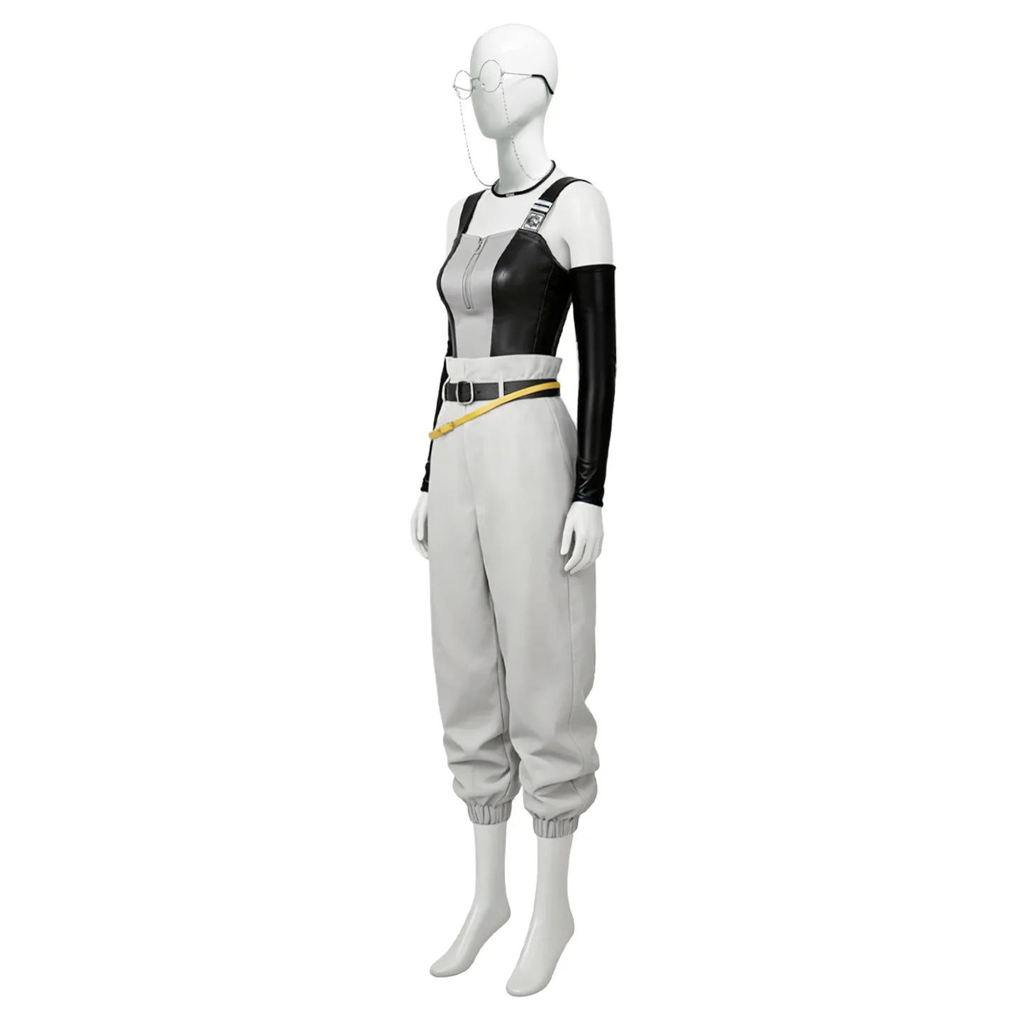 Gachiakuta Semiu Grier Cosplay Costume with Glasses
