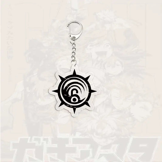 Gachiakuta Cleaners Symbol Keychain