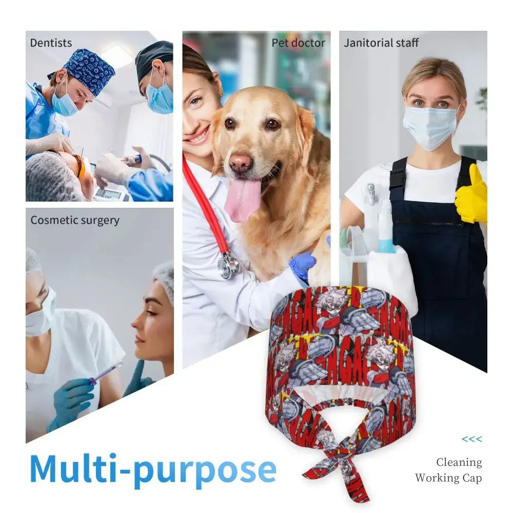 Gachiakuta Rudo Adjustable Surgical Scrub Hat