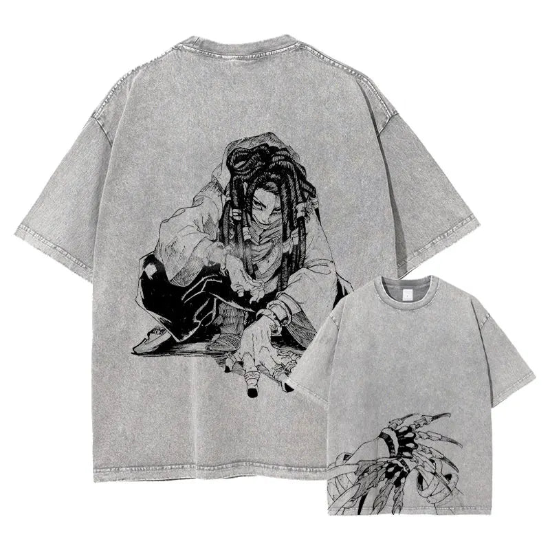 Gachiakuta Anime Jabber Wonger Gray T-Shirt