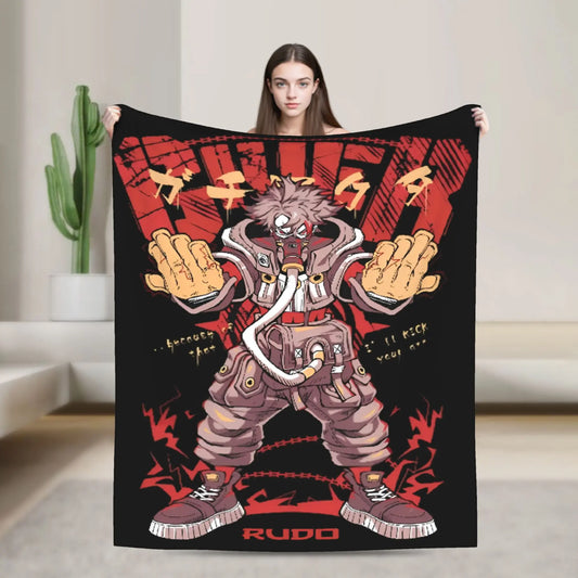 Rudo Gachiakuta Masked Power Blanket