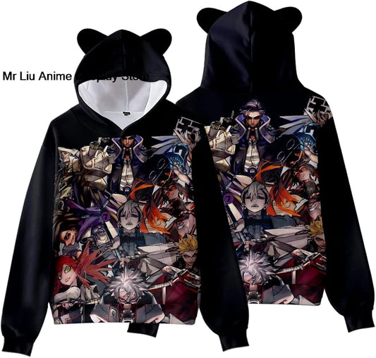 Gachiakuta Universe Hoodie – Bear Ear (Black)
