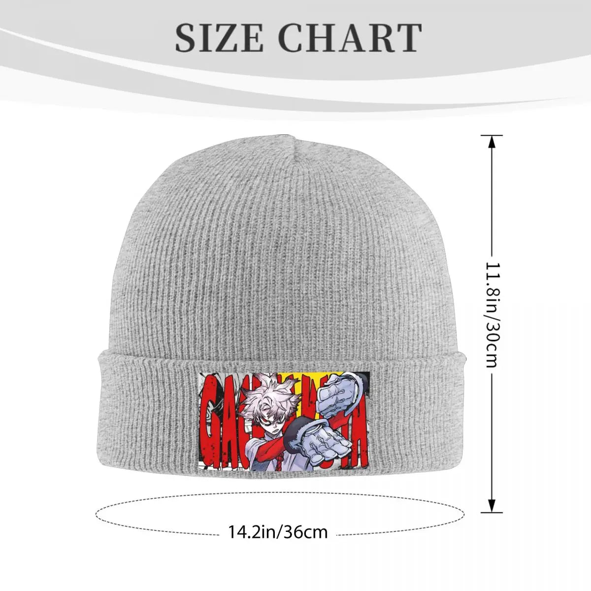 Gachiakuta Dark Gray Beanie – Rudo Action