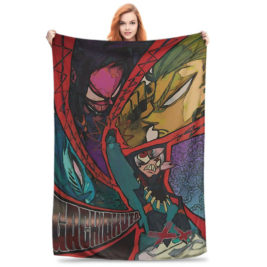 Gachiakuta Color Clash Fleece Blanket