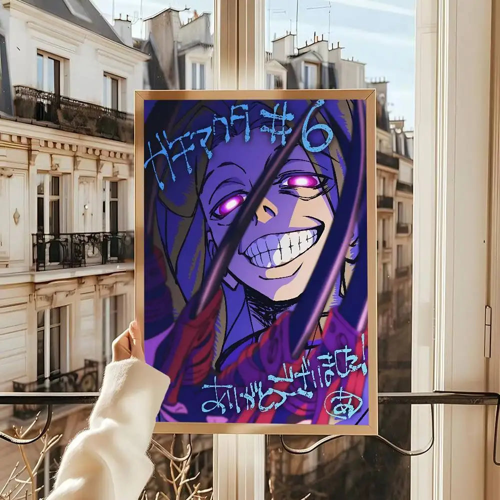 Gachiakuta Jabber Neon Smile Claw Poster