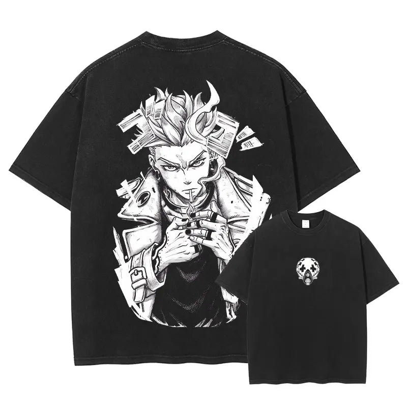 Gachiakuta Anime Enjin Black T-Shirt
