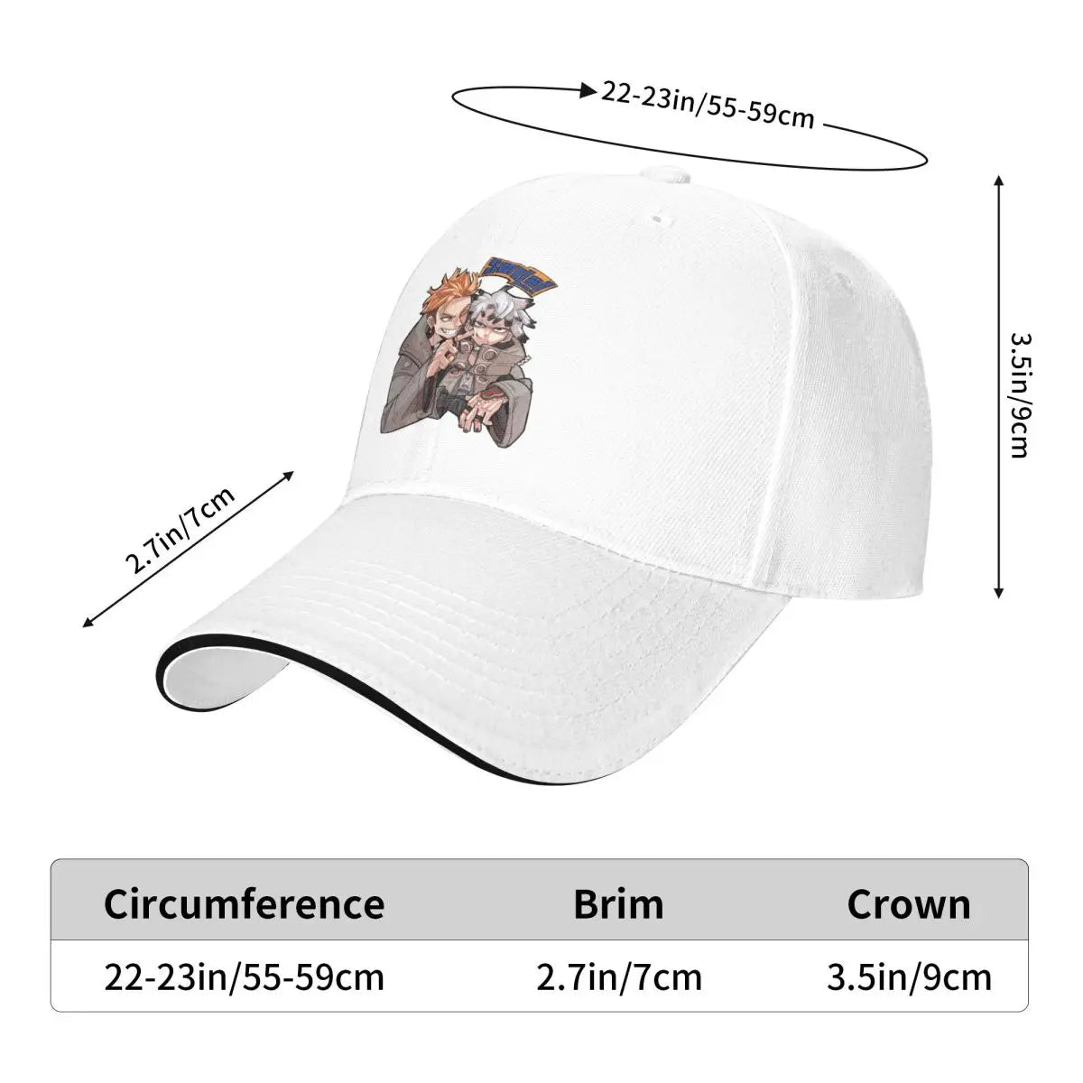 Gachiakuta Rudo & Enjin White Cap