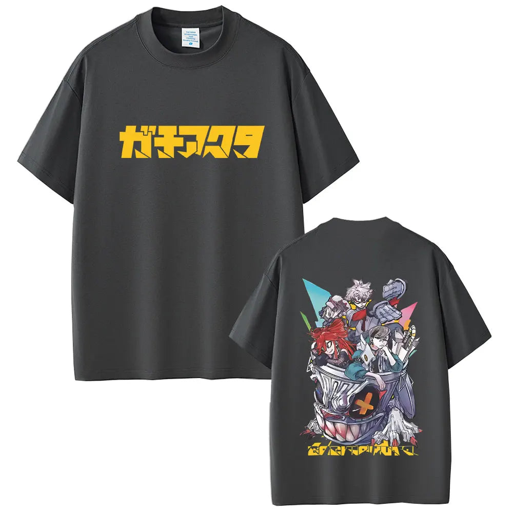 Gachiakuta Team Akuta Dark Grey Graphic T-Shirt