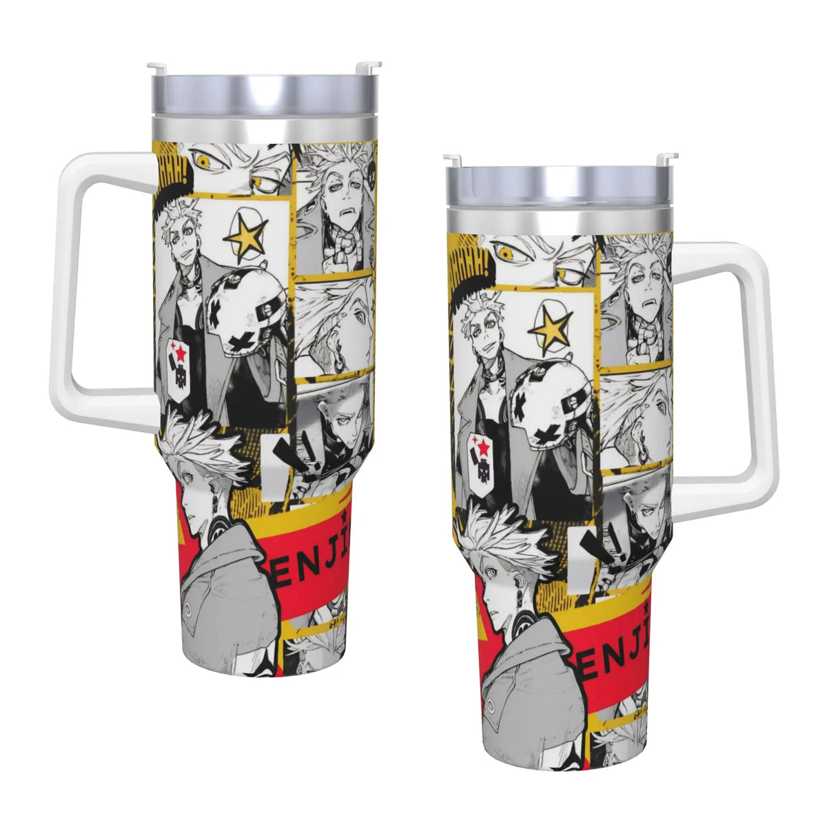 Gachiakuta Enjin Crew Graffiti 40oz Stainless Steel Tumbler