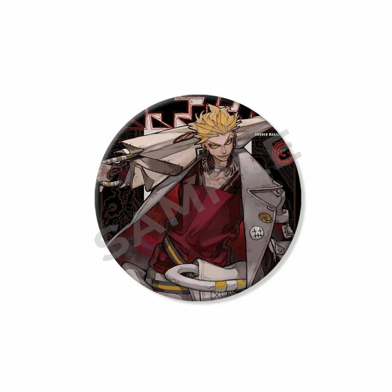 Gachiakuta Button Pin – Enjin Full Body