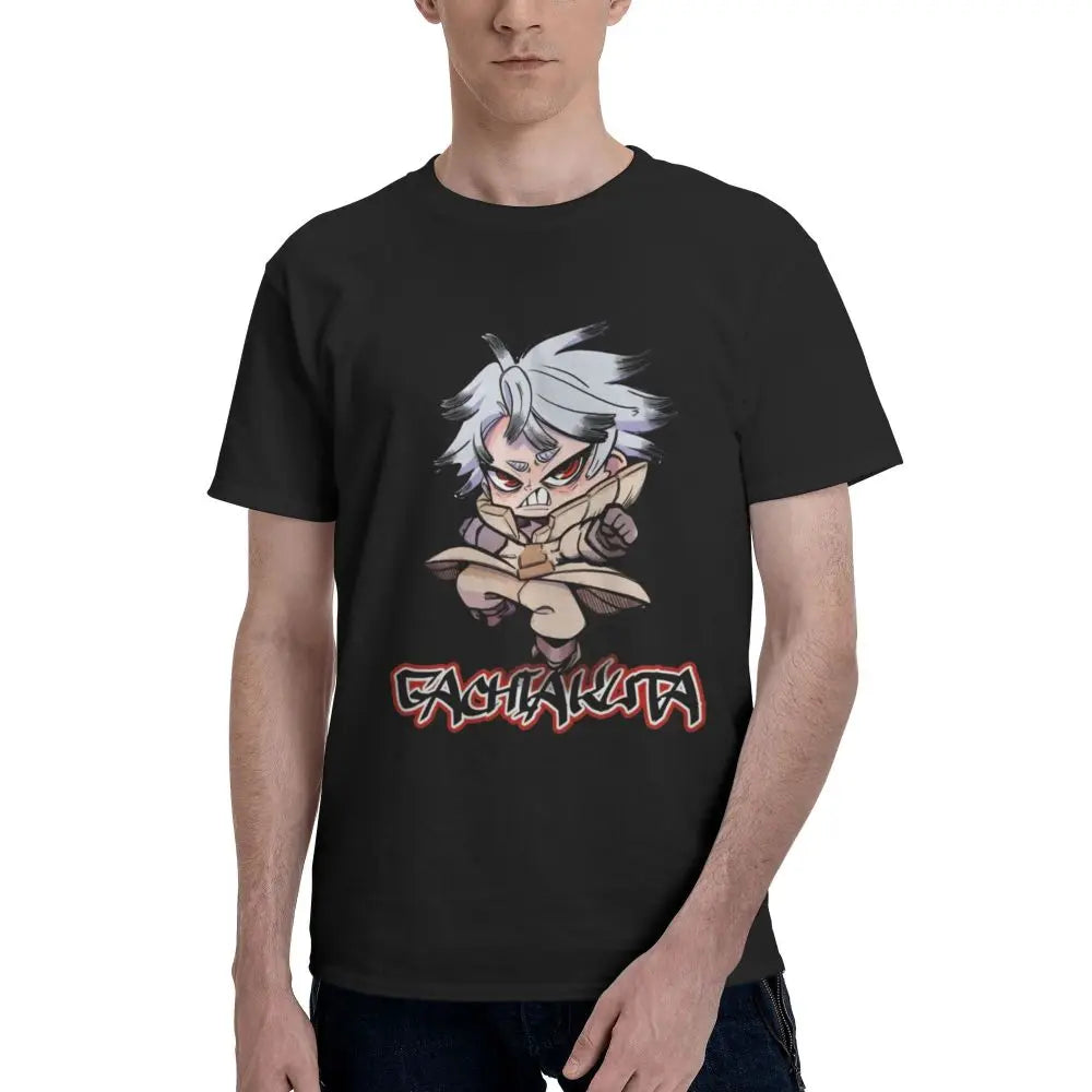 Gachiakuta Rudo Surebrec T-Shirt – Black Chibi