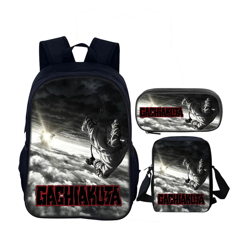 Gachiakuta Falling Rudo 3-Piece Backpack Set